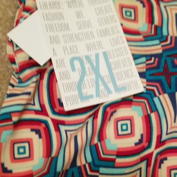 LaRoe NEW Colorful Skirt - Picture 3 of 3